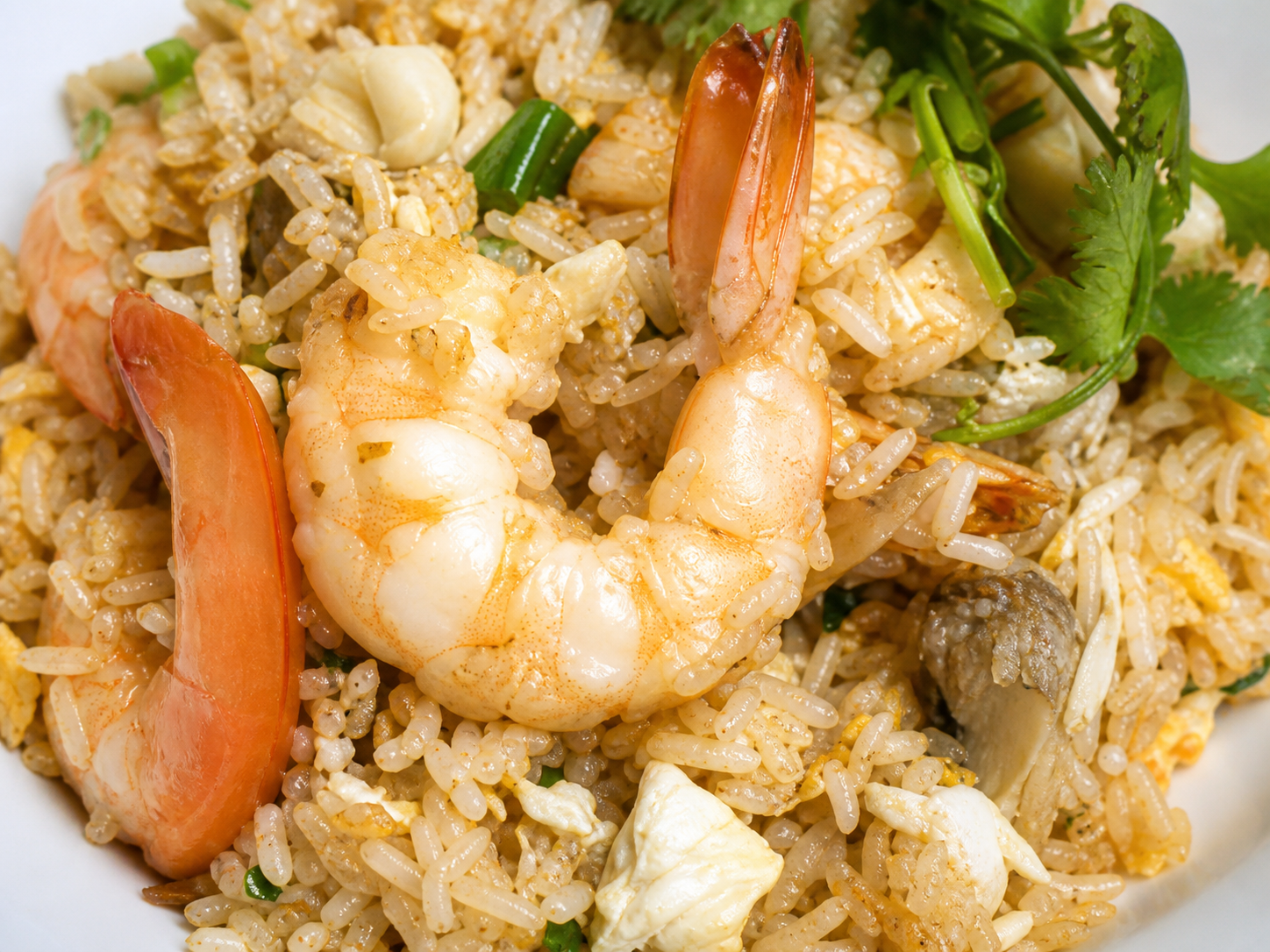 House Fried Rice at Long Beach Thai Restaurant