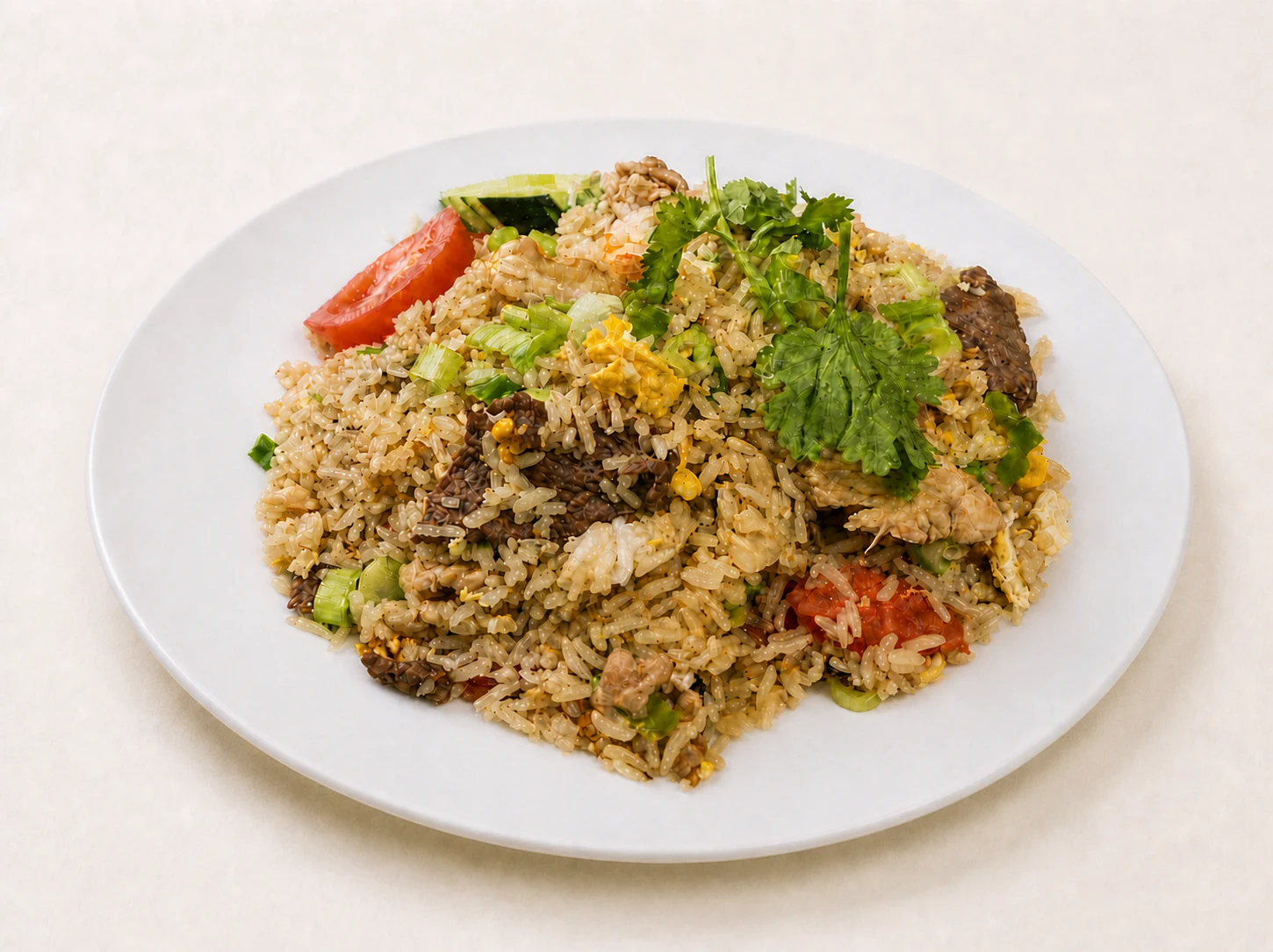 House Fried Rice at Long Beach Thai Restaurant