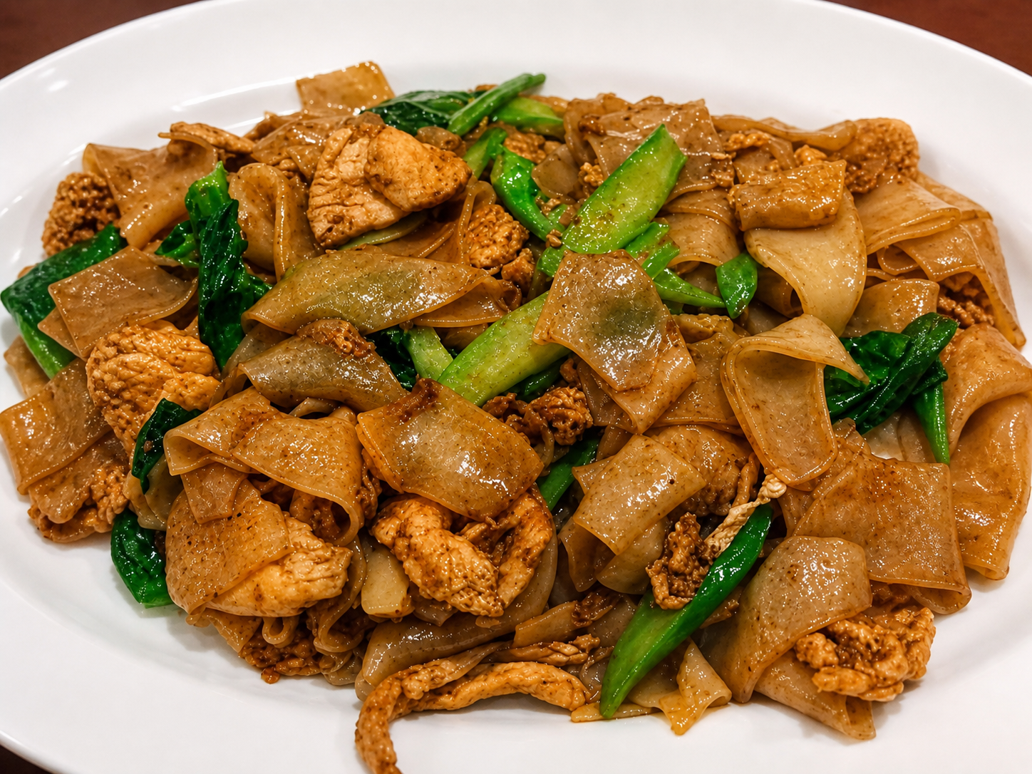 Pad See Ew at Long Beach Thai Restaurant