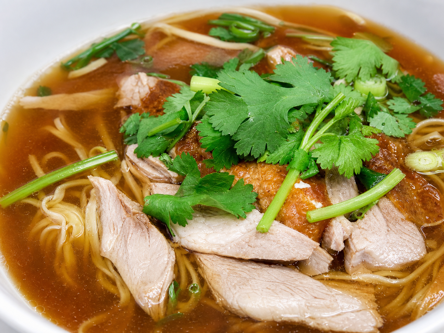 Roasted Duck Noodle at Long Beach Thai Restaurant